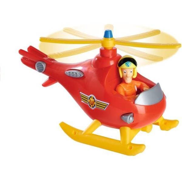 Simba Brandman Sam Helikopter Wallaby med Tom-figur