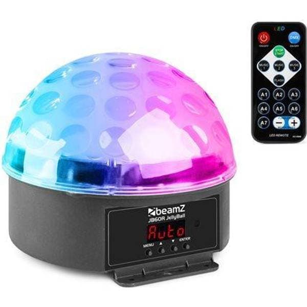 BeamZ JB60R Jelly Ball DMX Discolampa