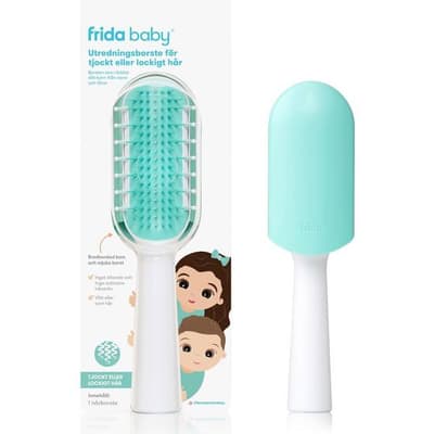 Frida Baby Utredningsborste för tjockt eller lockigt hår