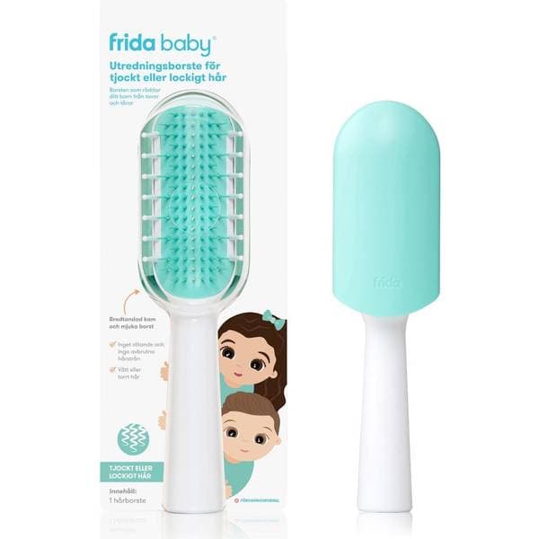 Frida Baby Utredningsborste för tjockt eller lockigt hår