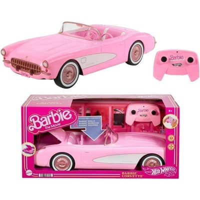 Hot Wheels RC Barbie Corvette from Barbie the Movie (HPW40)