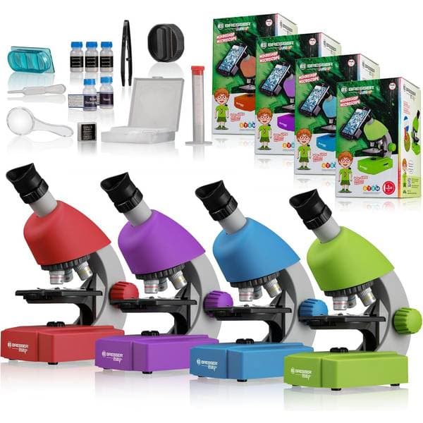 Bresser Junior Mikroskop 40x-640x med LED