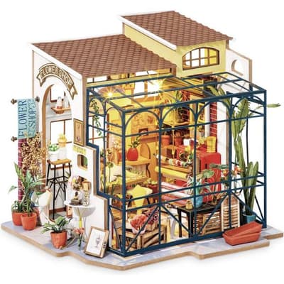Rolife Emily's Flower Shop Miniatyrhus DG145