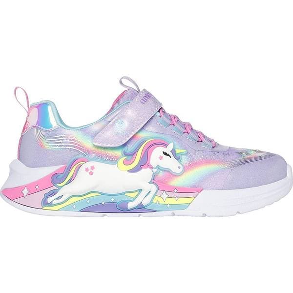 Skechers Girl's Unicorn Chaser Lavendar/Multi