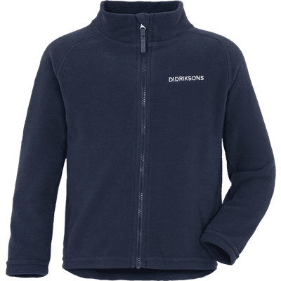 Didriksons Monte Kid's Full-Zip - Navy (505026-039)