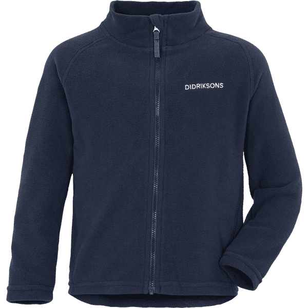 Didriksons Monte Kid's Full-Zip - Navy (505026-039)