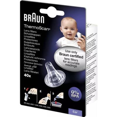 Braun ThermoScan Lens Filters 40-pack