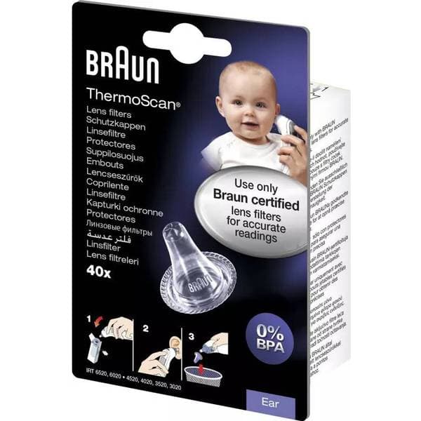 Braun ThermoScan Lens Filters 40-pack