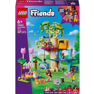 LEGO Friends 42666 Kattkalas & trädkoja
