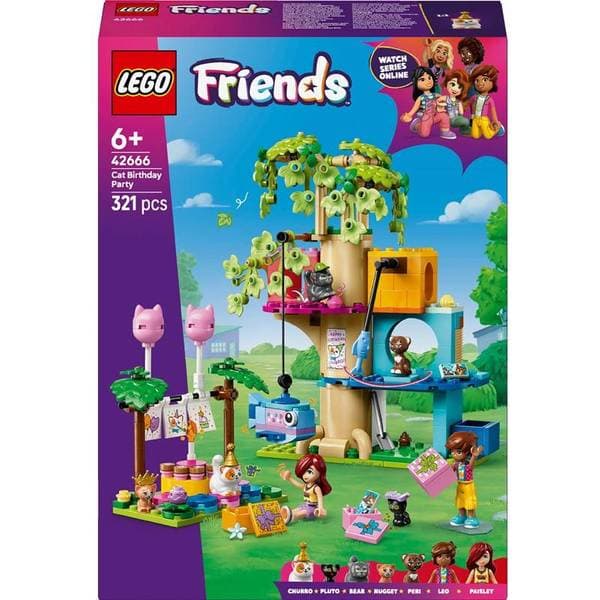 LEGO Friends 42666 Kattkalas & trädkoja