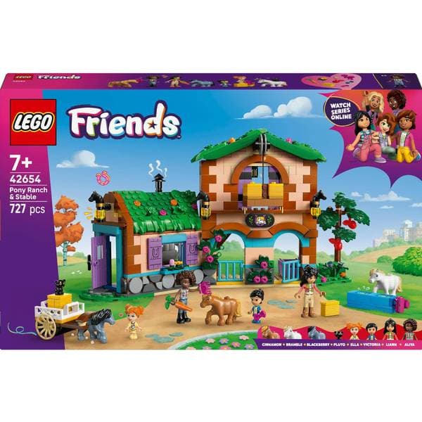 LEGO Friends 42654 Ponnygård & stall