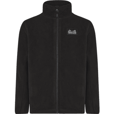 Didriksons Malakit Windproof Kids Full-Zip, Black