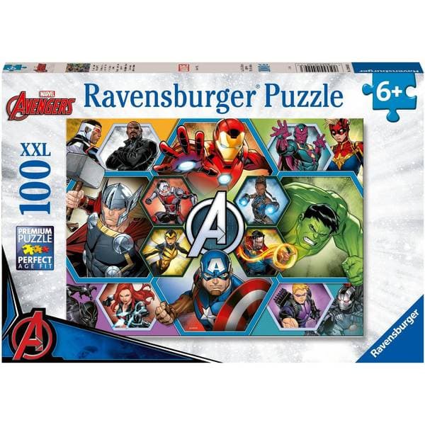 Ravensburger Marvel Avengers XXL Pussel 100 Bitar