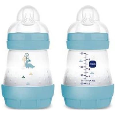 MAM Easy Start Nappflaska Anti-kolik 160 ml, Blå