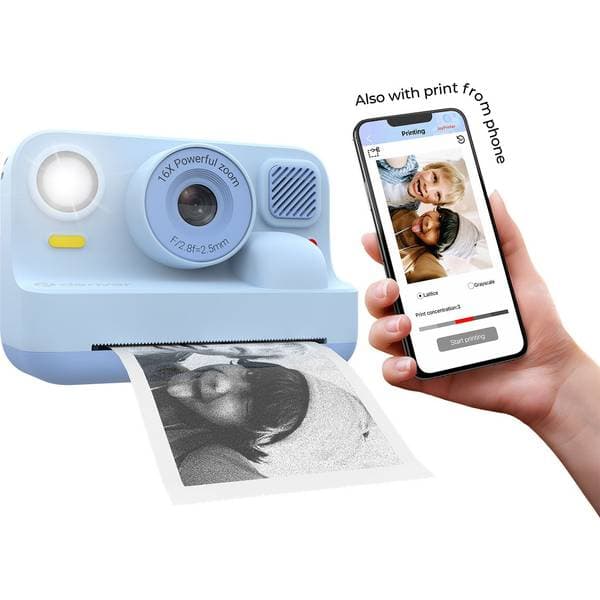 Denver KPC-1374BTBU Kids Print Camera Bluetooth