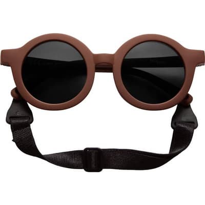 BabyMocs Signature Soft Böjbara Solglasögon Breakproof, Brun, 0–18 mån