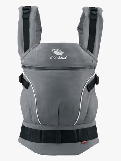 Manduca First PureCotton Bärsele, Dark Grey