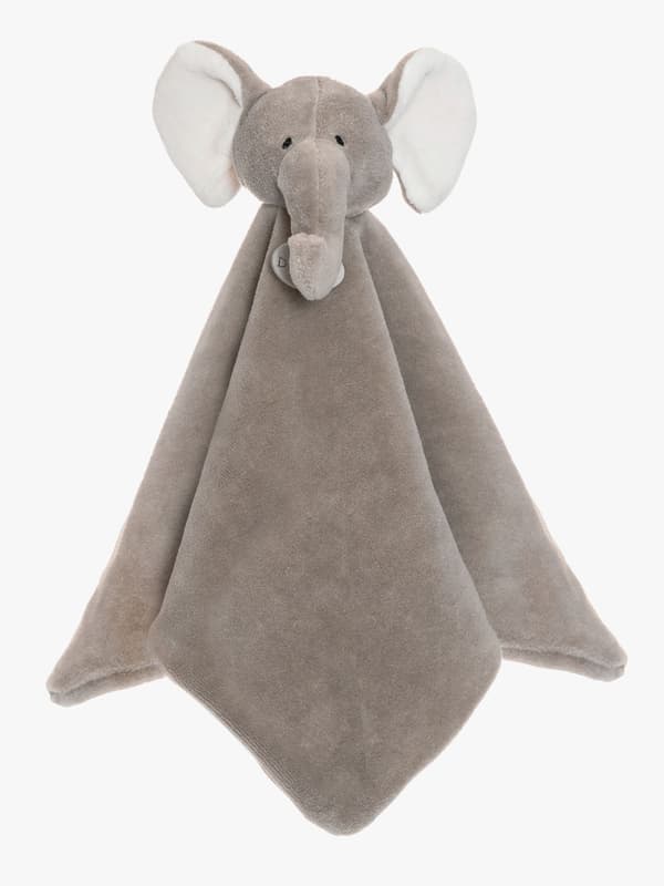 Teddykompaniet Diinglisar Elefant Snuttefilt, Grey