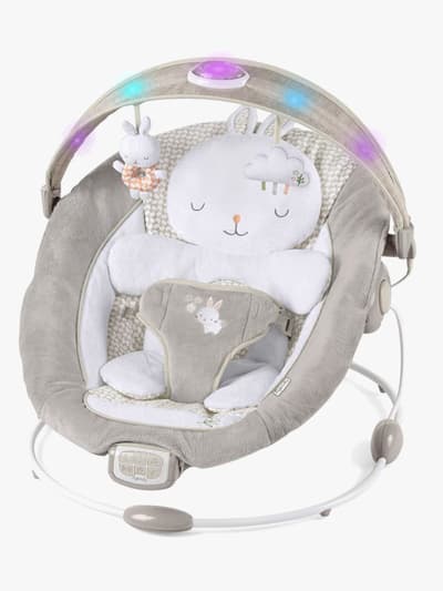 Ingenuity InLighten Babygunga Twinkle Tails, Grey