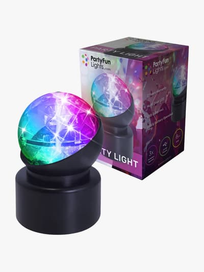 PartyFunLights Mini Discolampa, Barnrum