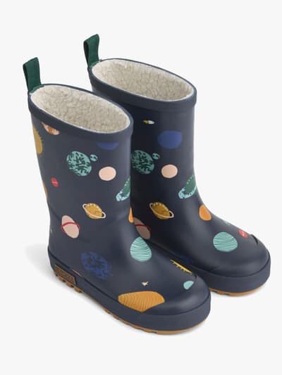 LIEWOOD Mason Fodrade Gummistövlar, Universe/Classic Navy, 28