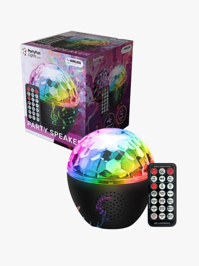 PartyFunLights Bluetooth Högtalare & Party Lampa, Barnrum
