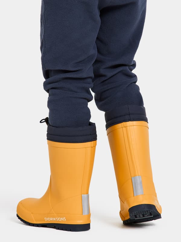 Didriksons Slush Fodrade Gummistövlar, Oat Yellow, 28