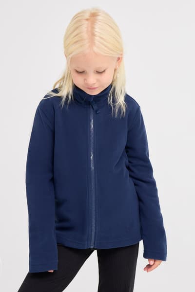 Nordbjørn Mölle Fleecejacka, Navy, 122-128