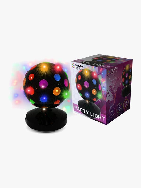 PartyFunLights Discolampa, Barnrum