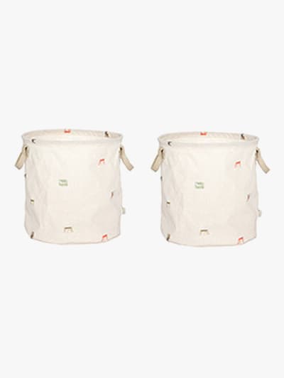 OYOY Moira Förvaringskorgar Medium 2-Pack, Förvaring Barnrum