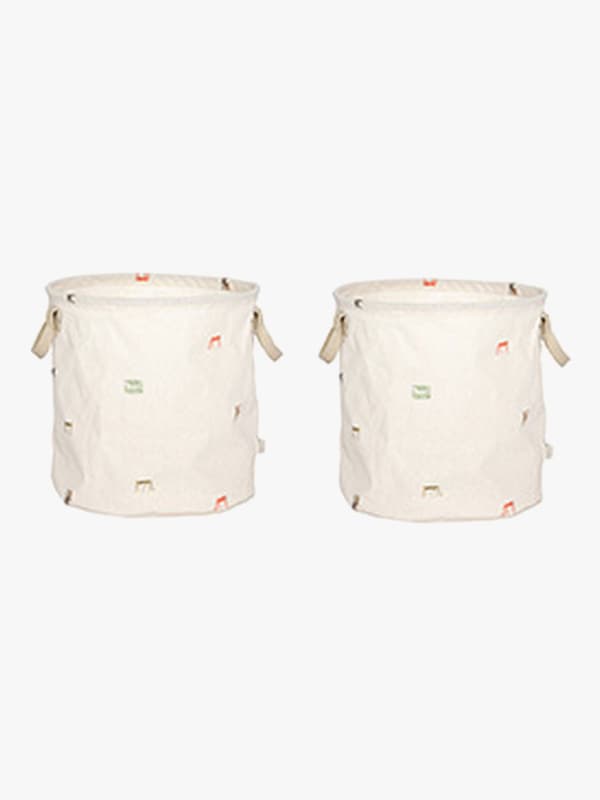 OYOY Moira Förvaringskorgar Medium 2-Pack, Förvaring Barnrum