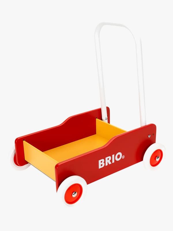 BRIO Lära-Gå-Vagn, Röd