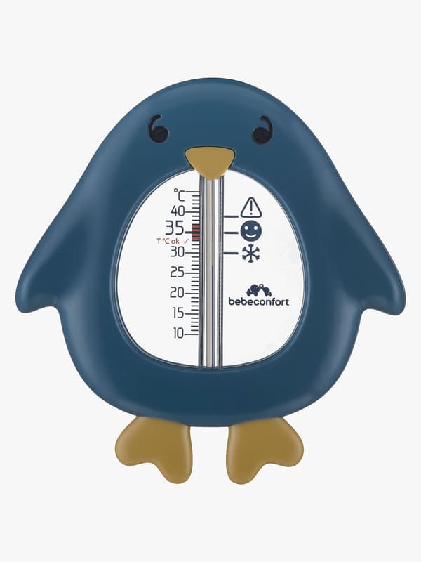 Bebeconfort Pingvin Badtermometer, Sweet Artic Blue