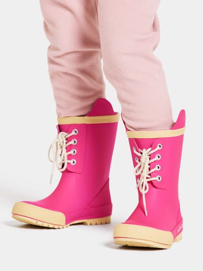 Didriksons Splashman Gummistövlar, Plastic Pink, 30