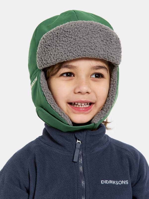 Didriksons Biggles Mössa, Pine Green 56