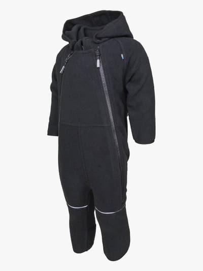 Lindberg Vindel Vindfleeceoverall, Svart, 80