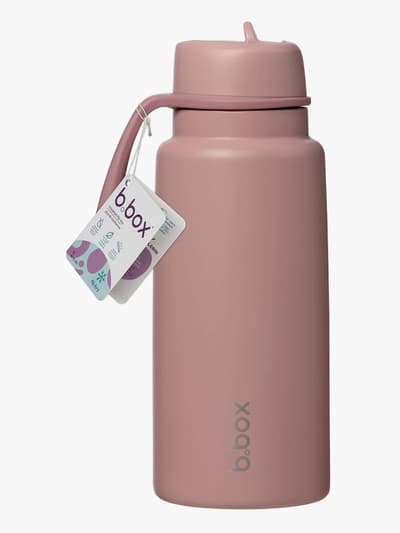 b.box Vattenflaska med Flip Top 1L, Berry Smoothie