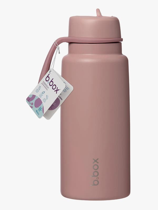 b.box Vattenflaska med Flip Top 1L, Berry Smoothie