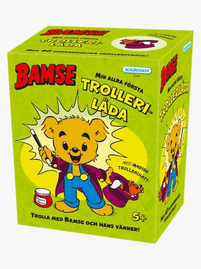 Kärnan Bamses Trollerilåda Med Hatt
