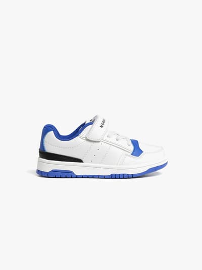 Nordbjørn Fido Sneakers, Vit/Blå, 26