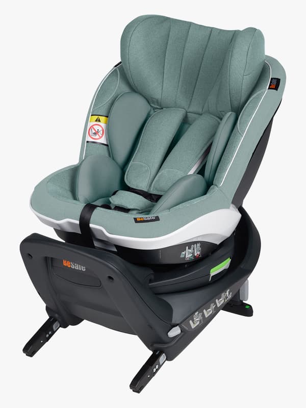 BeSafe iZi Twist i-Size Bilbarnstol, Sea Green Mèlangerecension