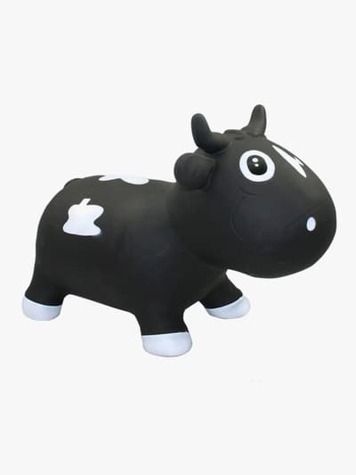 KidZZfarm Hoppdjur Ko, Svart