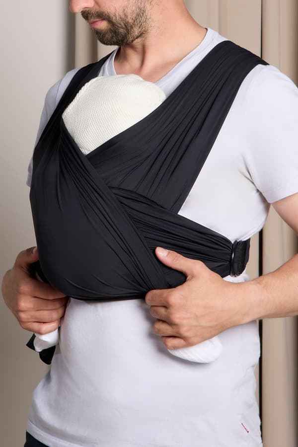 Beemoo CARE Yoga Tech Bärsjal, Noir Black
