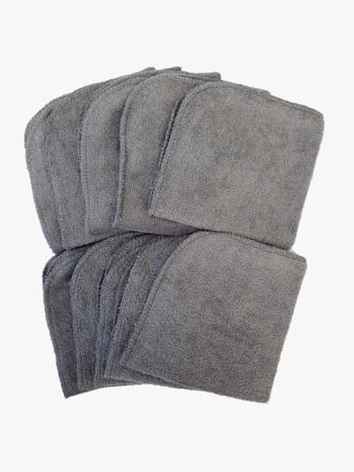 Summerville Organic Tvättlappar 10-Pack, Grå