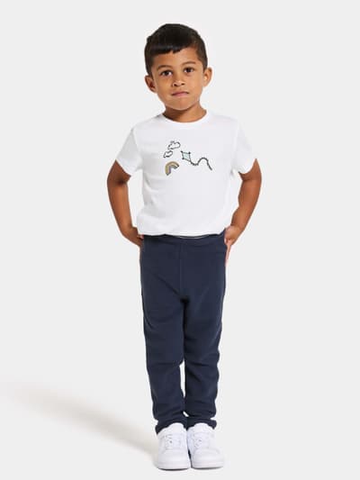 Didriksons Monte Fleecebyxor, Navy, 110