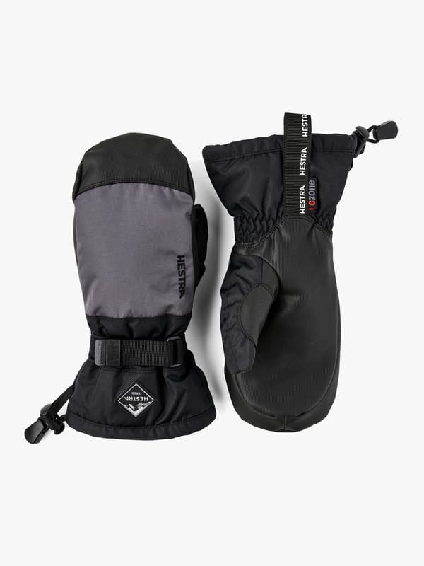 Hestra Gauntlet CZone Jr Vantar, Graphite/Black, 3