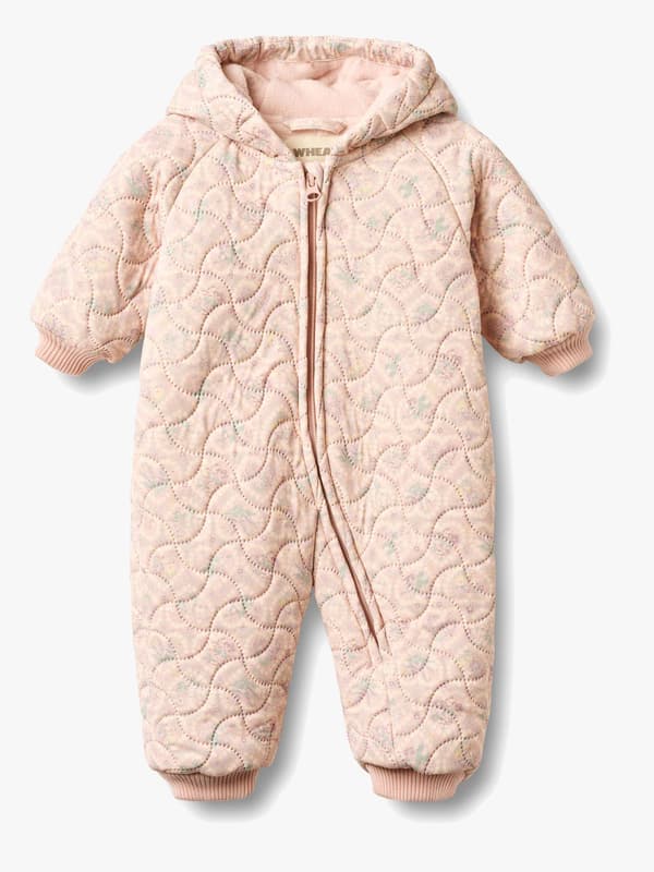Wheat Cuddle Termooverall, Heart Flowers, 62