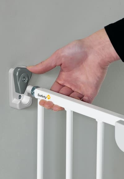Safety 1st Wall Fix Extending Säkerthetsgrind Metall, White