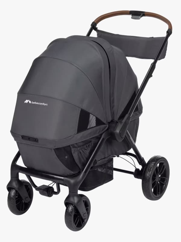 Bebeconfort Helios Tvillingvagn, Mineral Graphite