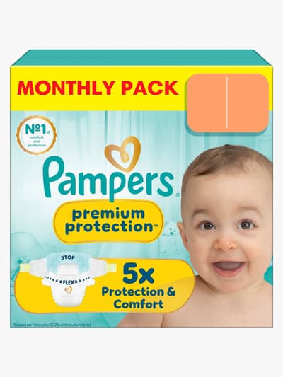 Pampers Premium Protection Blöjor, 6-10 kg